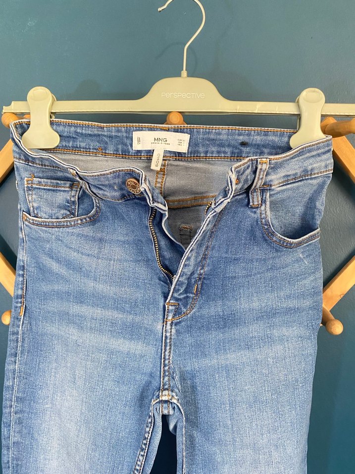 mng 34 beden Kadın Kot Pantolon - Görsel 2