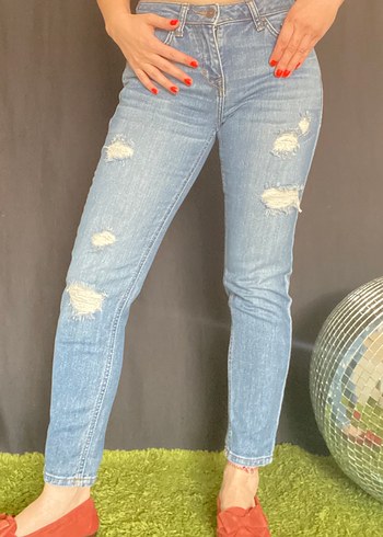 Kadın Boyfriend Kot / boyfriend jean - Görsel 2