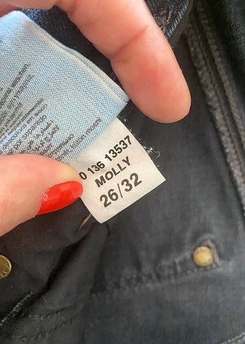 Lacivert Bol Paça Kot Pantolon - Görsel 6