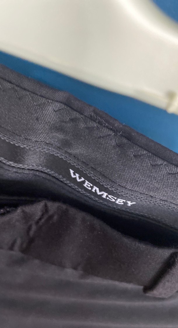 Erkek Kemerli Siyah Regular Fit Kumaş Pantolon - Görsel 4