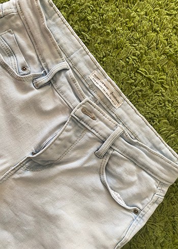 Beyaz Denim Pantolon - Görsel 6