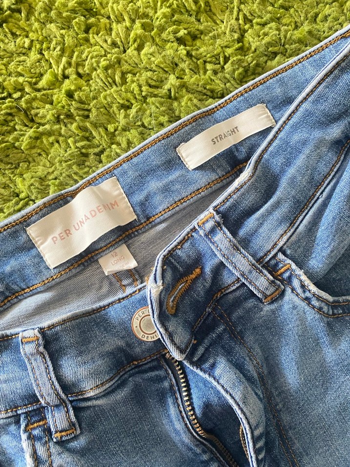 Yüksek Bel Kadın Kot Pantolon - Görsel 5