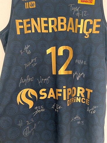 Fenerbahçe İmzali Fener Bahçe Basket forma