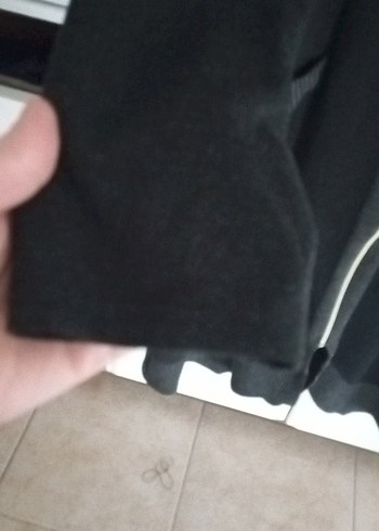 Siyah Fermuarlı Uzun Kadın ceket - Görsel 6