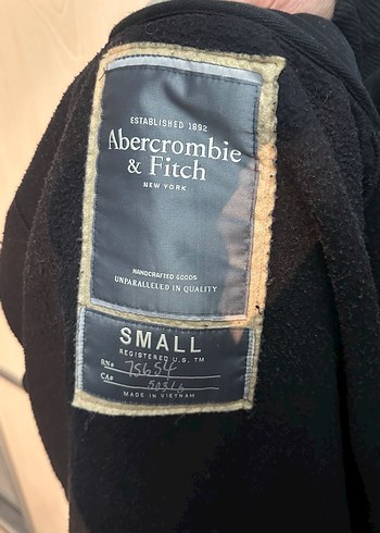 Siyah abercrombie Kapüşonlu Baskılı Sweatshirt - Görsel 3