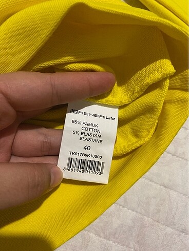 40 Beden sarı Renk Fenerium tribün kadın sweatshirt