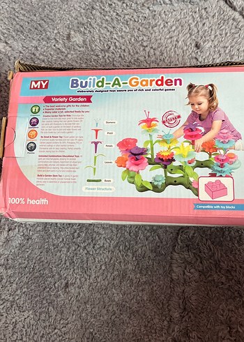 Çok Renkli Eğitici Bahçe Oyunu - 52 Parça - Görsel 2