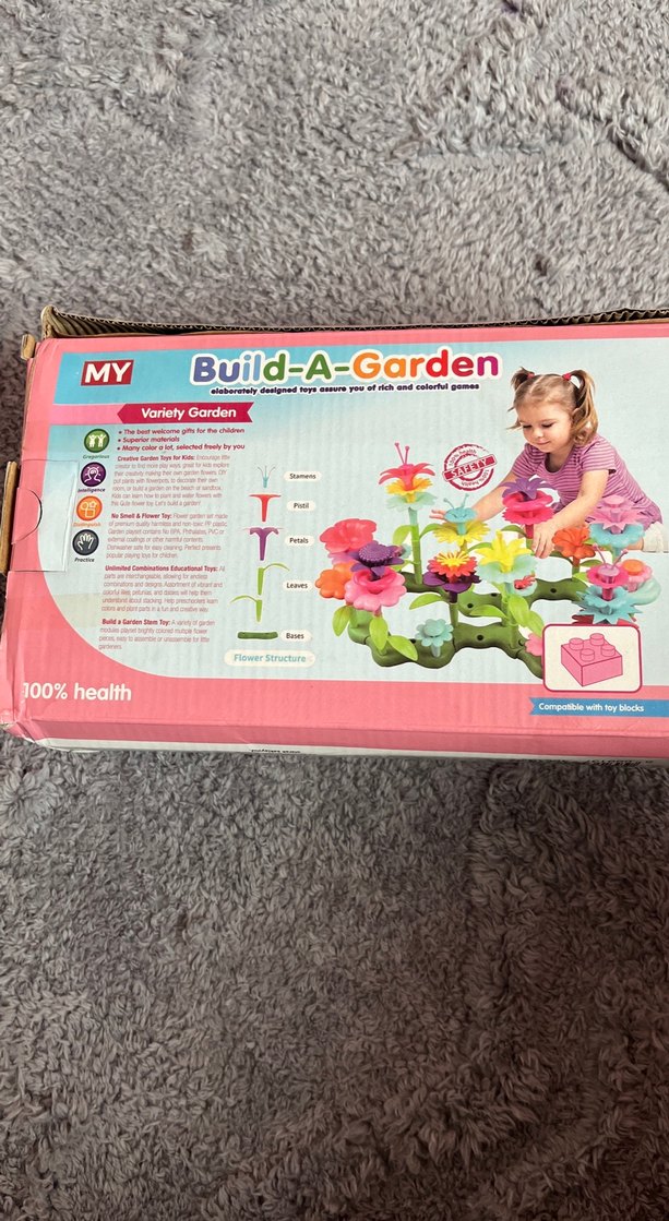 Çok Renkli Eğitici Bahçe Oyunu - 52 Parça - Görsel 2