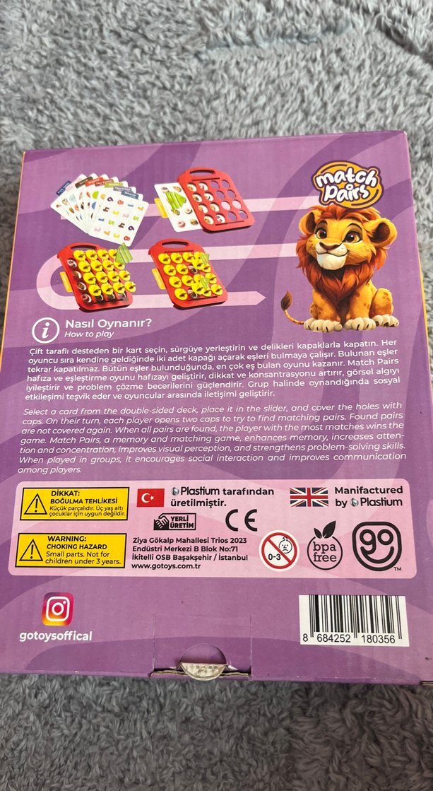 Go Match Pairs Eğitim Oyunu - Görsel 2