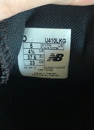 37 Beden siyah Renk Siyah New Balance Ayakkabı