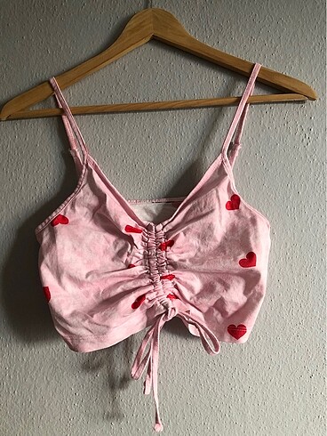 Asos büzgülü crop