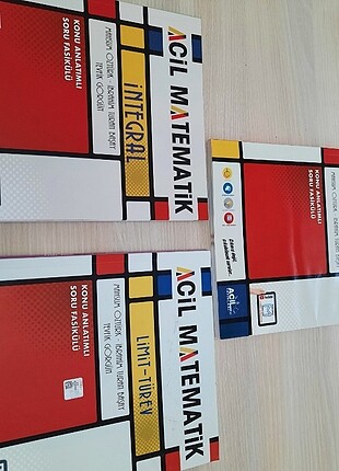  Acil matematik yayınları limit türev integral fonksiyonlar konu 