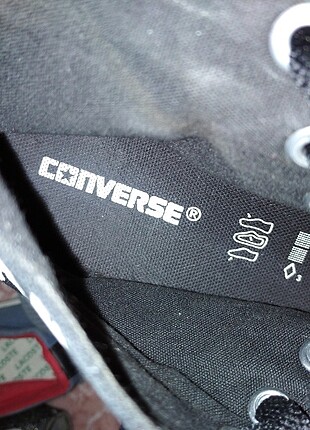 41 Beden siyah Renk Uzun Converse