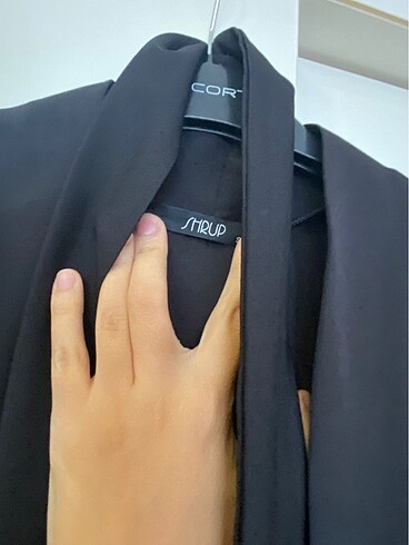 m Beden siyah Renk Tesettür kimono