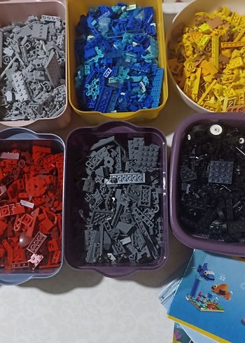  Beden Renkli Lego Parçaları Seti