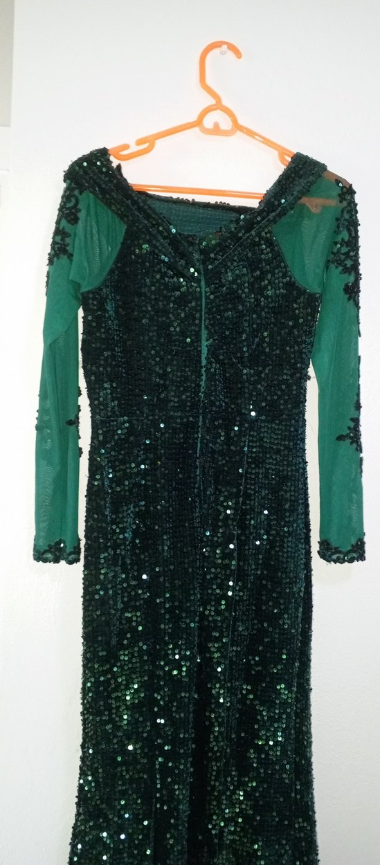 Abiye Elbise pul payet - Görsel 4