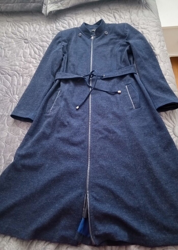 Uzun kışlık kaşe pardesü - Görsel 2