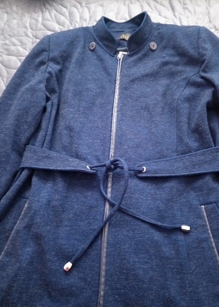 Uzun kışlık kaşe pardesü - Görsel 3