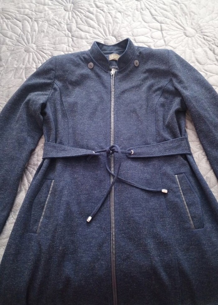 Uzun kışlık kaşe pardesü - Görsel 4