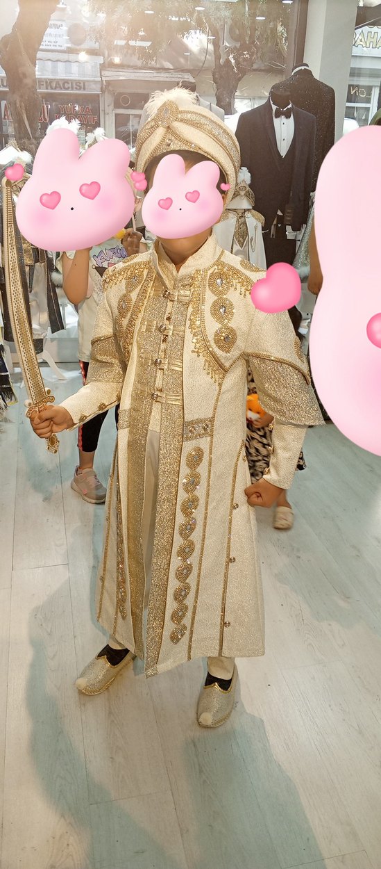 şehzade taşlı sünnet kostümü - Görsel 2