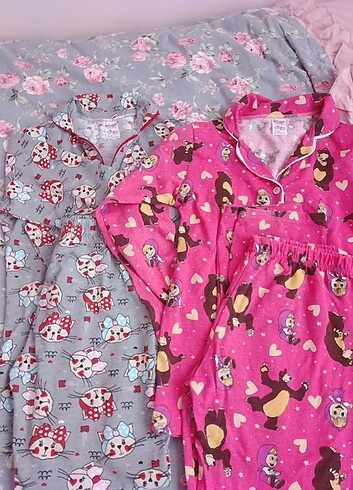 Kız çocuk pijama takımı 