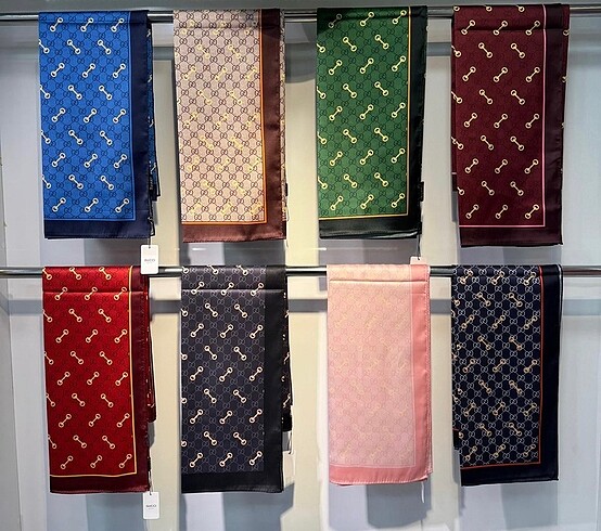 İthal Gucci Vual İpek Şal