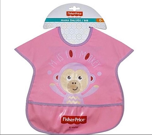 Beden pembe Renk Fisher price mama önlüğü