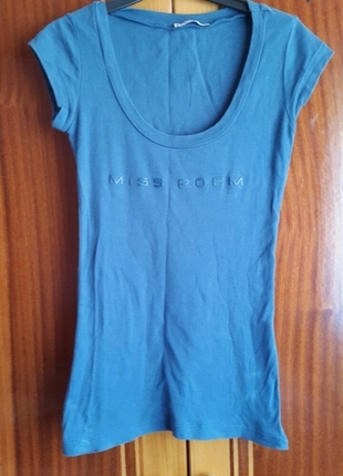 Miss Poem Basics T-Shirt Mavi