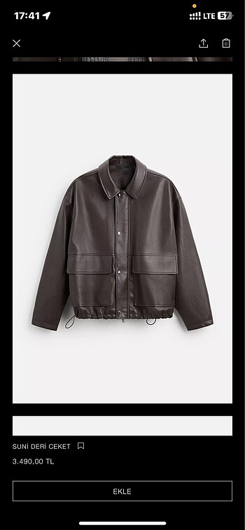 Zara Zara suni ceket