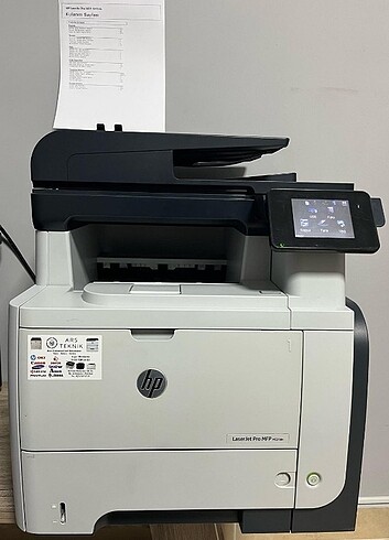 2.el hp laserjet pro mfp 521DN yazıcı-fotokopi makinesi
