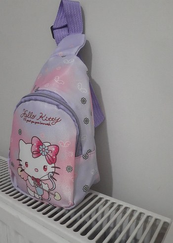  Beden Renk Hello Kitty Pastel Pembe Çocuk Çantası