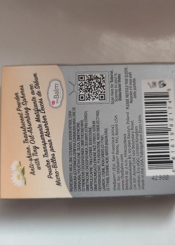The Balm Sexy Mama Transparan Pudra | Etiketli & Orijinal - Görsel 3