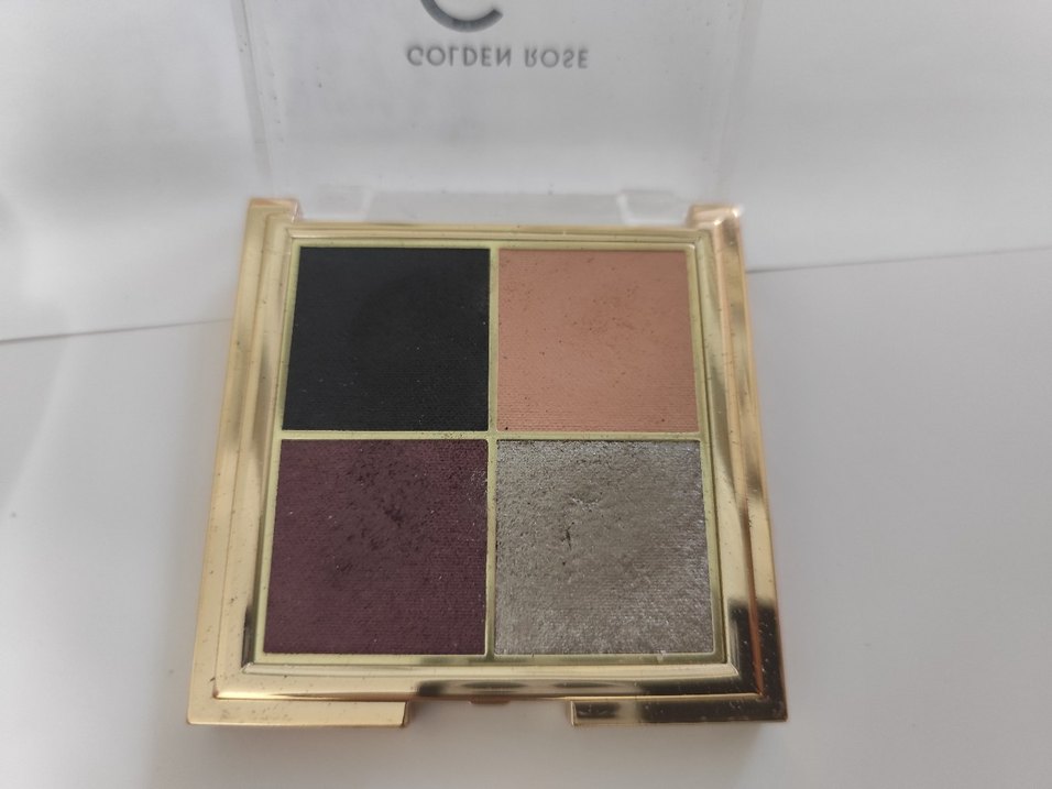  Golden Rose Quattro Eyeshadow Palette 01 Midnight Kiss - Görsel 2