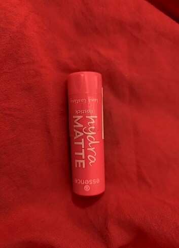 Beden pembe Renk Essence Hydra Matte Lipstick 408 - Pink Positive
