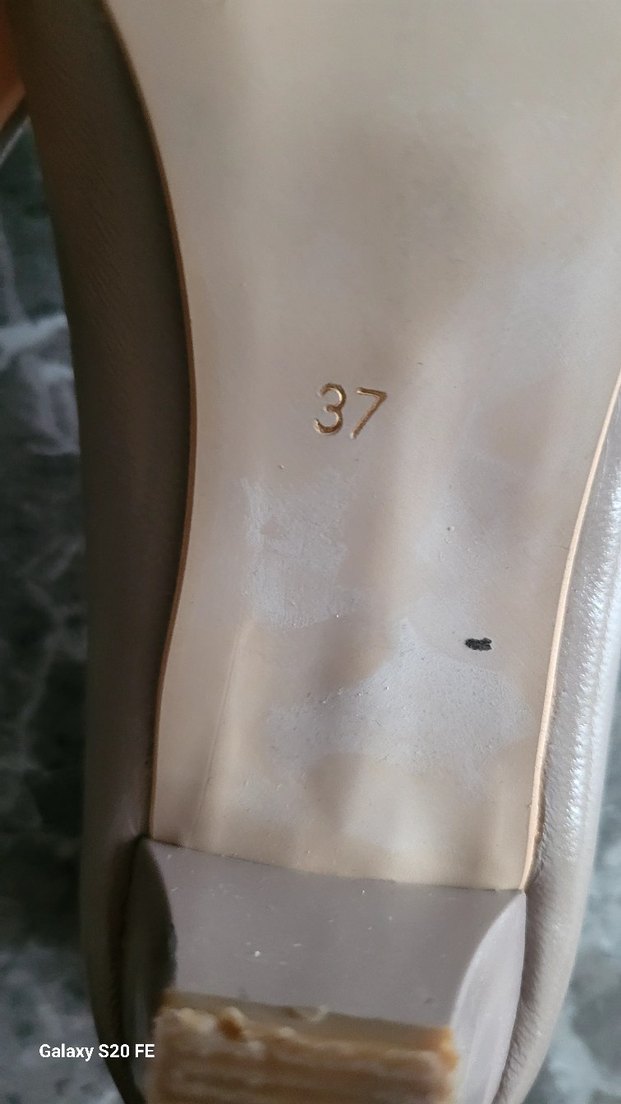 Bej Modern Klasik Kadın Topuklu Ayakkabı - Görsel 5