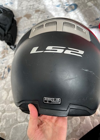 LS2 Siyah Mat Motosiklet Kaskı - Görsel 2