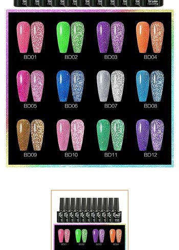 Kalıcı oje seti - Görsel 10