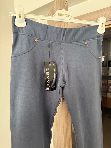 H&M Kot görünümlü sıfır tayt