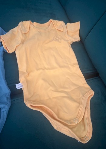 Üçlü Mavi Kısa Kollu Erkek Bebek Body - Görsel 4