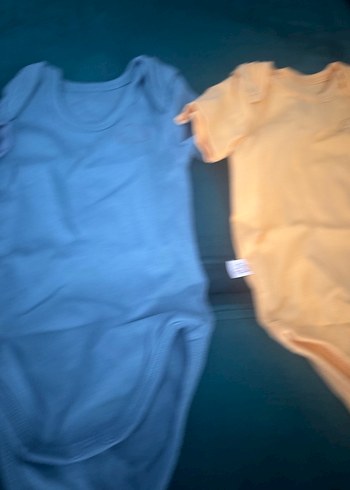 Üçlü Mavi Kısa Kollu Erkek Bebek Body - Görsel 2