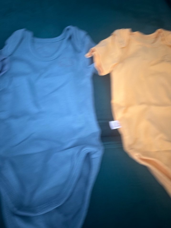 Üçlü Mavi Kısa Kollu Erkek Bebek Body - Görsel 2