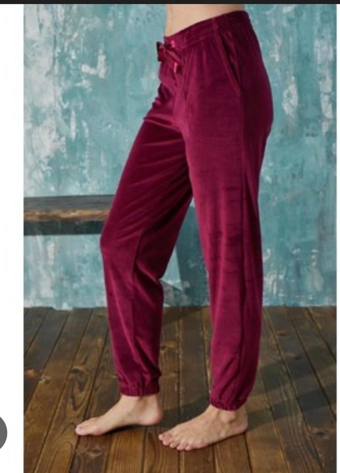 Mor Rahat Kesim Kadın Eşofman Altı - Görsel 3