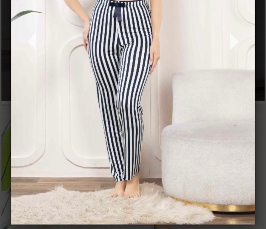 Zebra Desenli Uzun  ve Pijama - Görsel 2