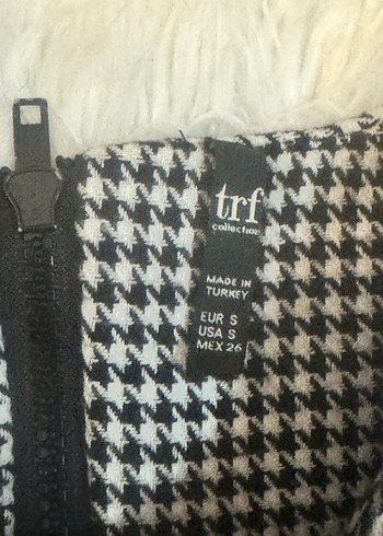 Zara Düğmeli Gri Ekose ikili takım - Görsel 4