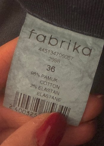 Lacivert Batik Desenli Kadın Denim Pantolon - Görsel 6