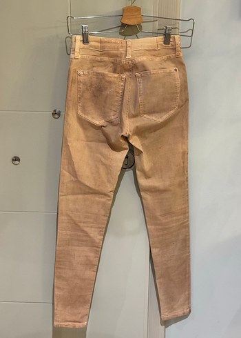 Mango Kadın Denim Dar Paça Pantolon - Görsel 5