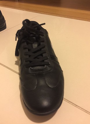 38 Beden siyah Renk Lacoste siyah spor ayakkabı