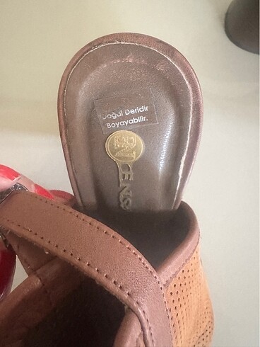 Doğal Deri Kalın Topuk Ayakkabı - Görsel 5
