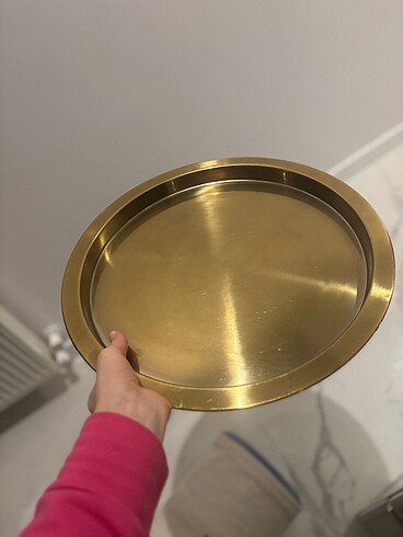 İkea 40 cm gold bakır tepsi