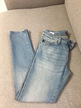 Erkek mavi jean